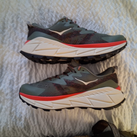 Hoka One One Skyline- Float X Slate Oat Milk Men's 1141610 STTM Size 12 NWOB - Picture 3 of 8